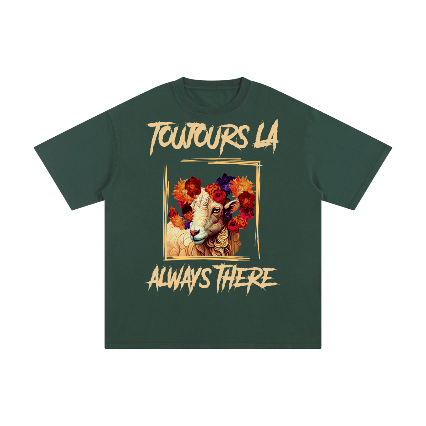 Ram in the Bush Remix Graphic Christian Tee