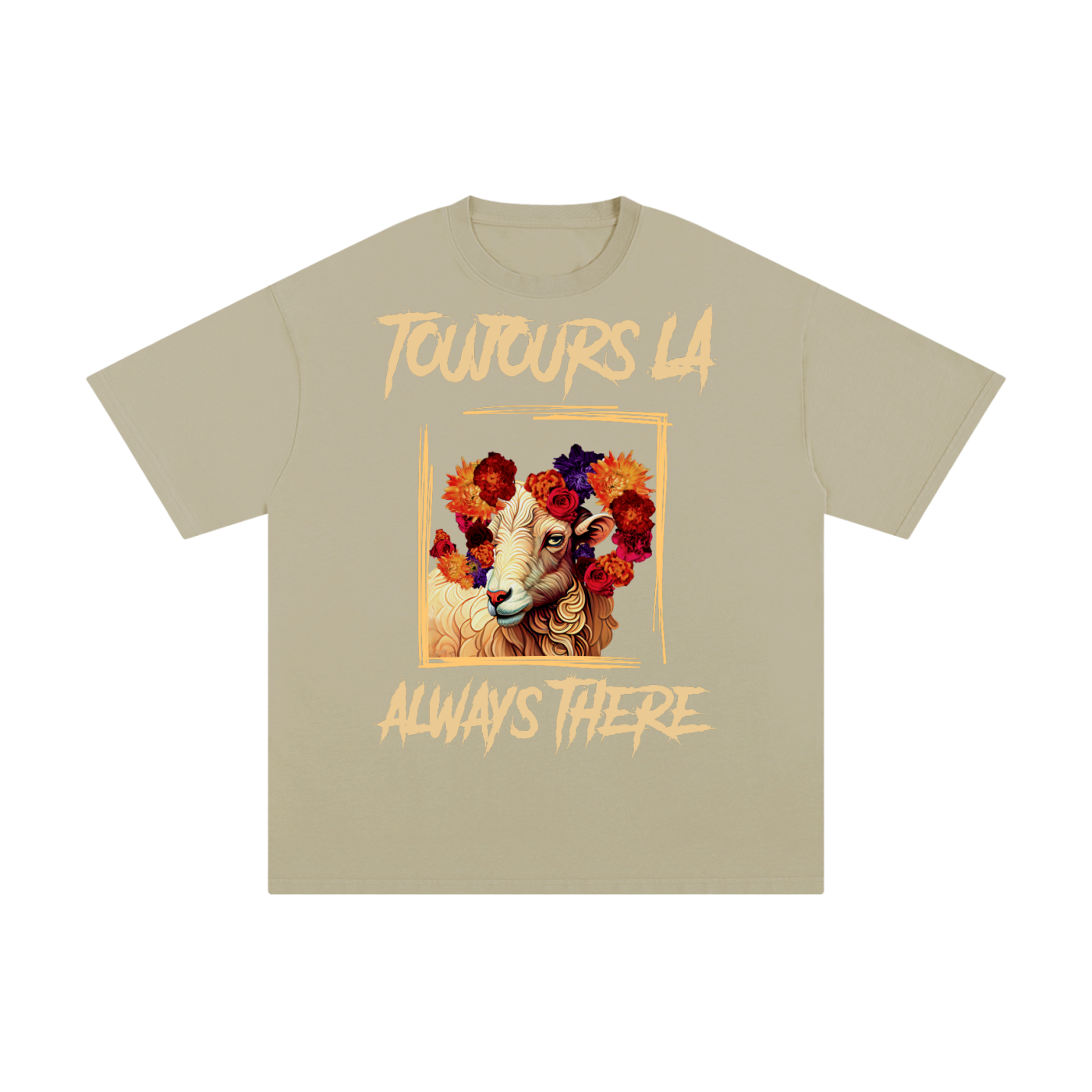 Ram in the Bush Remix Graphic Christian Tee