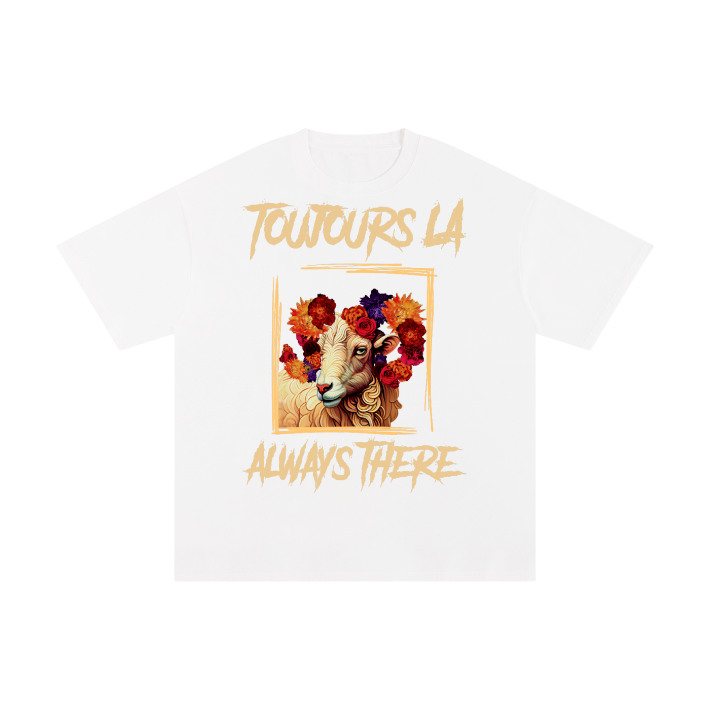 Ram in the Bush Remix Graphic Christian Tee