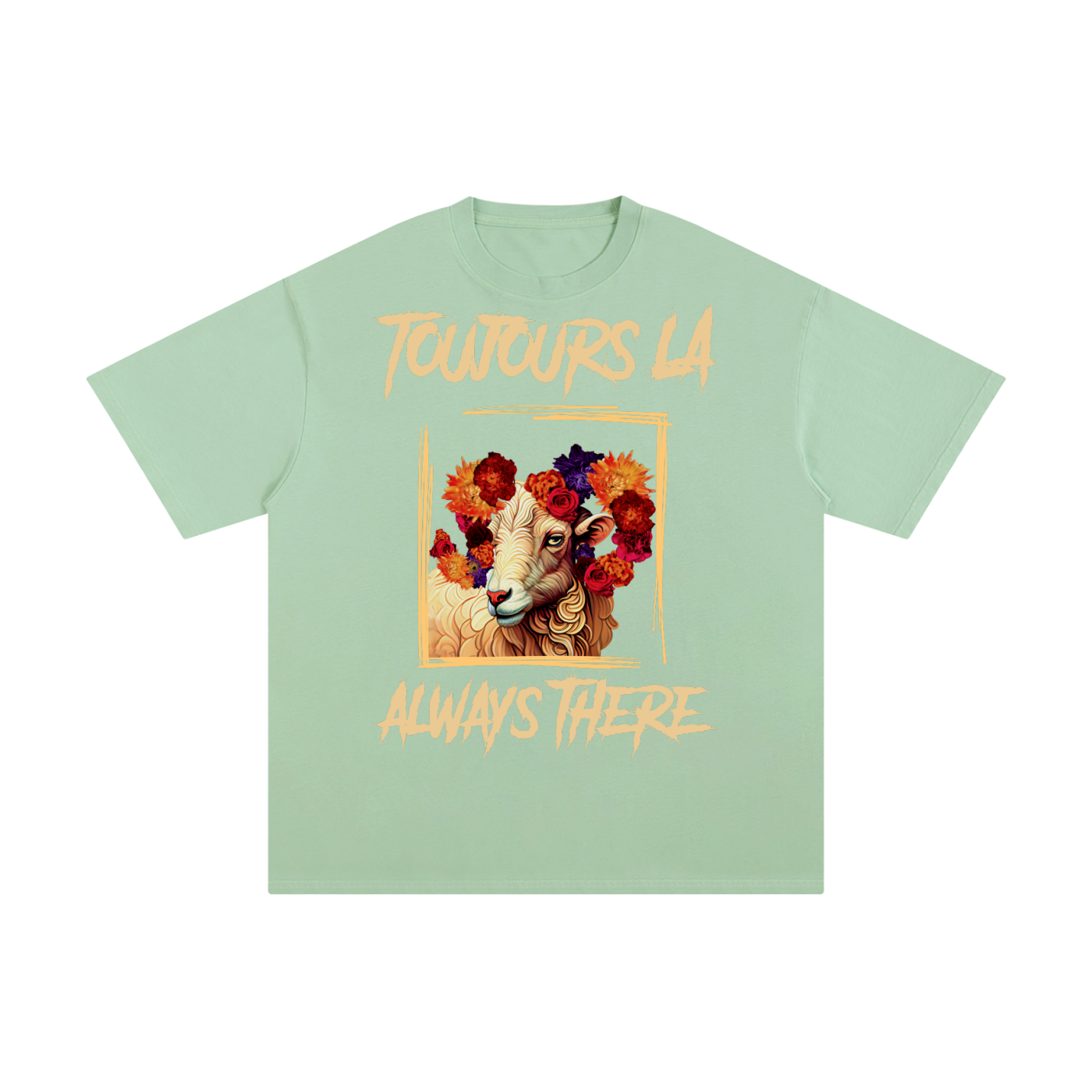 Ram in the Bush Remix Graphic Christian Tee