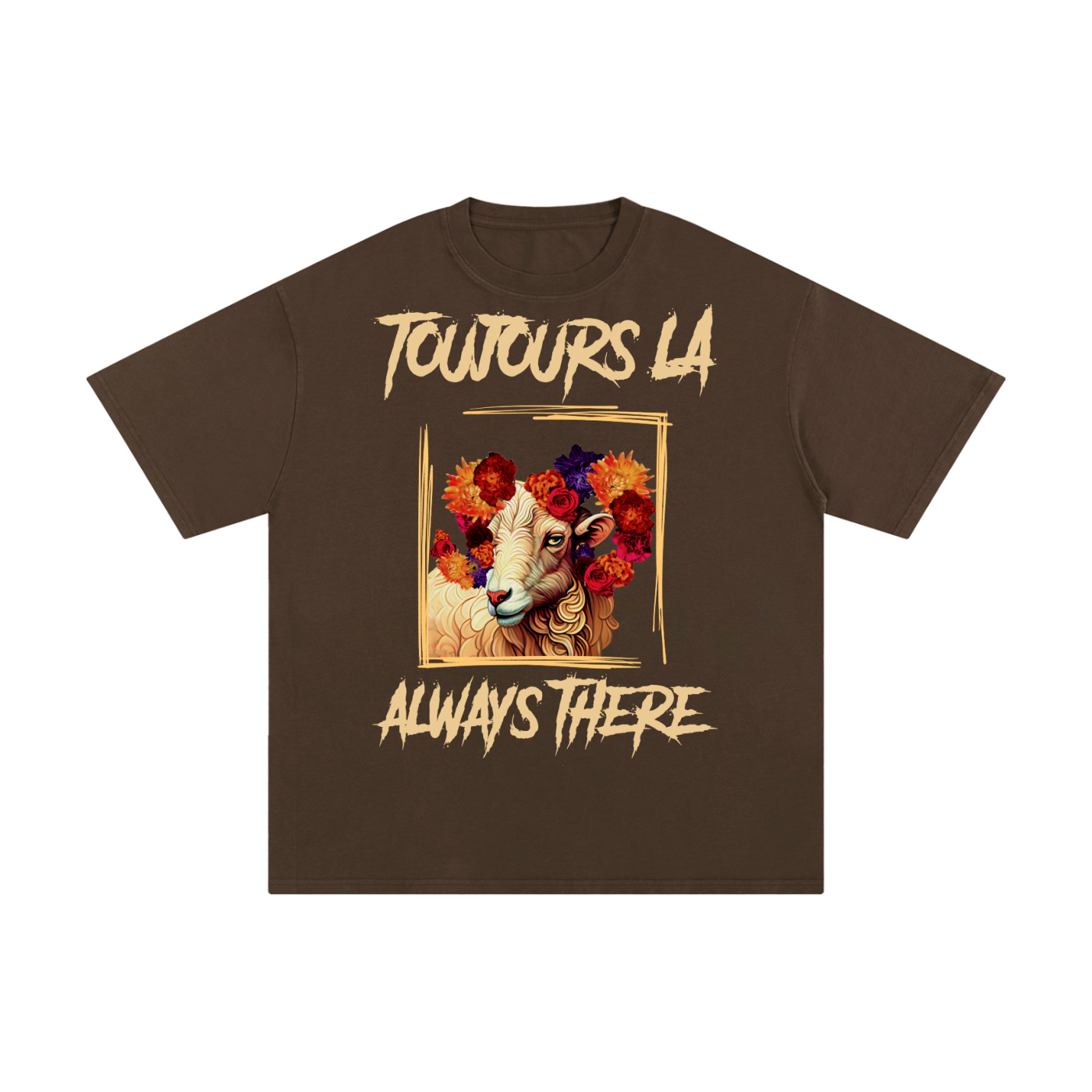 Ram in the Bush Remix Graphic Christian Tee