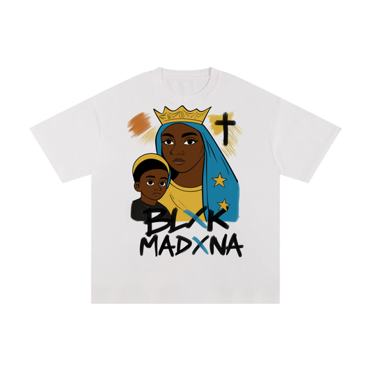 BLXK MADXNA - Graphic Christian Tee