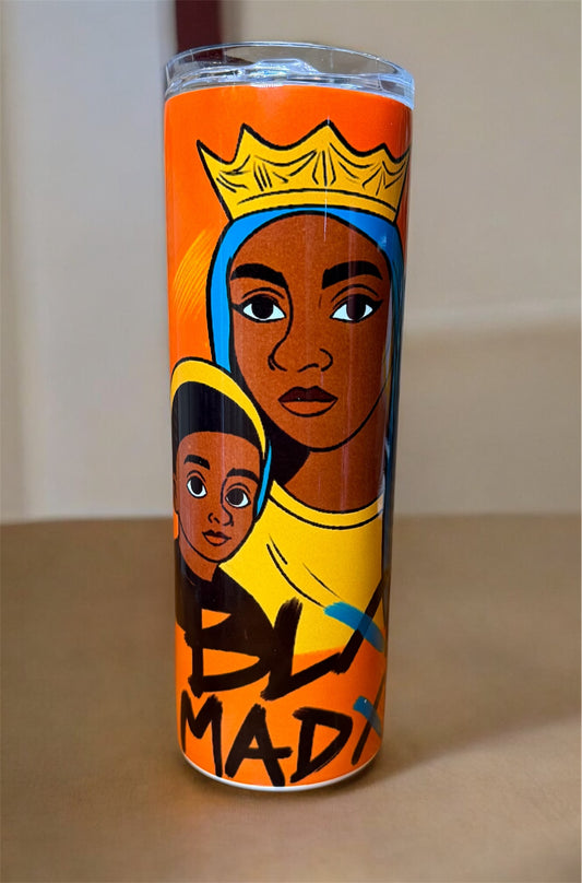 The BLXK MADXNA - Christian Tumbler